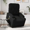 Image de vidaXL Vidaxl Fauteuil Inclinable De Massage Électrique Noir Similicuir