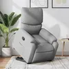 Image de vidaXL Fauteuil inclinable Gris clair Tissu3204824