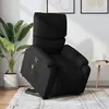 Image de vidaXL Fauteuil de massage inclinable Noir Tissu3204838
