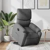Image de vidaXL Fauteuil inclinable électrique gris foncé tissu