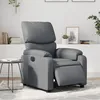 Image de vidaXL Fauteuil inclinable Ã©lectrique Gris Similicuir