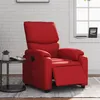 Image de vidaXL Fauteuil inclinable électrique Rouge Similicuir3204877