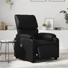 Image de vidaXL Fauteuil de massage inclinable électrique noir similicuir3204879