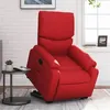 Image de vidaXL Fauteuil inclinable Rouge Similicuir3204891