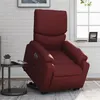 Image de vidaXL Fauteuil inclinable électrique rouge bordeaux similicuir