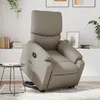 Image de vidaXL Fauteuil inclinable électrique cappuccino similicuir