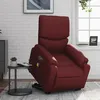Image de vidaXL Vidaxl Fauteuil Inclinable De Massage Électrique Rouge Bordeaux