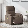 Image de vidaXL Fauteuil inclinable de massage Ã©lectrique marron