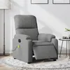 Image de vidaXL Fauteuil inclinable de massage électrique gris foncé3204924