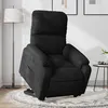 Image de vidaXL Fauteuil inclinable électrique noir tissu microfibre3204946