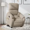 Image de vidaXL Vidaxl Fauteuil Inclinable De Massage Électrique Taupe