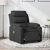 Image de vidaXL Fauteuil de massage inclinable électrique Noir Tissu3204970