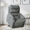 Image de vidaXL Vidaxl Fauteuil Inclinable Gris Foncé Tissu