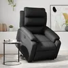 Image de vidaXL Fauteuil inclinable électrique noir similicuir