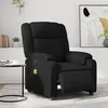 Image de vidaXL Fauteuil de massage inclinable électrique noir similicuir3205143