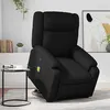 Image de vidaXL Fauteuil inclinable de massage électrique noir similicuir3205171