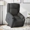 Image de vidaXL Fauteuil inclinable Gris foncé Tissu3205203