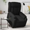 Image de vidaXL Vidaxl Fauteuil Inclinable De Massage Noir Similicuir