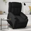 Image de vidaXL Vidaxl Fauteuil Inclinable De Massage Électrique Noir Similicuir