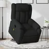 Image de vidaXL Vidaxl Fauteuil De Massage Inclinable Noir Tissu
