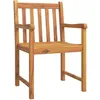 Image de vidaXL Vidaxl Chaises De Jardin Lot De 6 56x55,5x90 Bois Massif D'acacia