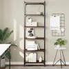 Image de vidaXL Bibliothèque 6 niveaux chêne marron 60x30x188cm bois ingénierie837666