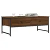 Image de vidaXL Table basse chêne marron 101x49x39,5 cm bois d'ingénierie837741
