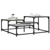 Image de vidaXL Table basse sonoma gris 87,5x87,5x40 cm bois d'ingénierie837745