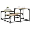 Image de vidaXL Table basse chêne sonoma 68x68x40 cm bois d'ingénierie837748
