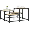 Image de vidaXL Vidaxl Table Basse Chêne Sonoma 68x68x40 Cm Bois D'ingénierie