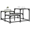 Image de vidaXL Table basse sonoma gris 68x68x40 cm bois d'ingénierie837750
