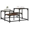 Image de vidaXL Table basse chêne marron 68x68x40 cm bois d'ingénierie837751