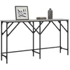Image de vidaXL Table console sonoma gris 140x29x75 cm bois d'ingénierie837760