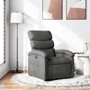 Image de vidaXL Fauteuil inclinable Gris foncé Tissu371690