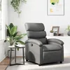 Image de vidaXL Vidaxl Fauteuil Inclinable Gris Similicuir