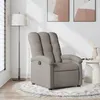 Image de vidaXL Fauteuil inclinable Taupe Tissu371735