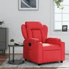 Image de vidaXL Vidaxl Fauteuil Inclinable Rouge Similicuir
