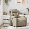 Image de vidaXL Fauteuil de massage inclinable Cappuccino Similicuir372440