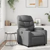 Image de vidaXL Vidaxl Fauteuil Inclinable Gris Similicuir