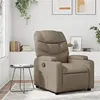 Image de vidaXL Fauteuil inclinable Cappuccino Similicuir372471