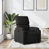 Image de vidaXL Fauteuil inclinable Noir Tissu373412