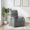 Image de vidaXL Vidaxl Fauteuil De Massage Inclinable Gris Clair Tissu
