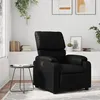 Image de vidaXL Fauteuil inclinable Noir Similicuir