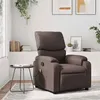 Image de vidaXL Fauteuil de massage inclinable Marron Similicuir373443