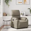 Image de Vidaxl Fauteuil De Massage Inclinable Cappuccino Similicuir