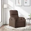 Image de vidaXL Vidaxl Fauteuil Inclinable Marron Tissu Microfibre