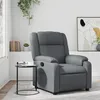 Image de vidaXL Vidaxl Fauteuil Inclinable Gris Similicuir
