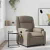 Image de vidaXL Fauteuil de massage inclinable Cappuccino Similicuir373535