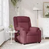 Image de vidaXL Fauteuil de massage inclinable Rouge bordeaux Tissu