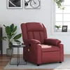 Image de vidaXL Fauteuil de massage inclinable Rouge bordeaux Similicuir373571